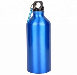 500ML Aluminum water bottle with carabiner