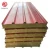 Import 50mm thickness eps pu rock wool sandwich panel for roof and wall from China