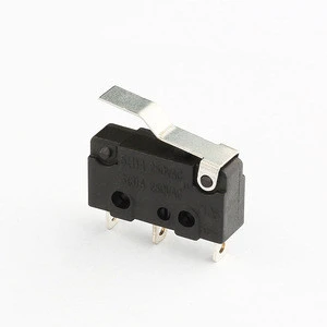 5A 250V AC Electrical Yongxing Mini T125 5E4 CE ENEC Micro Switch