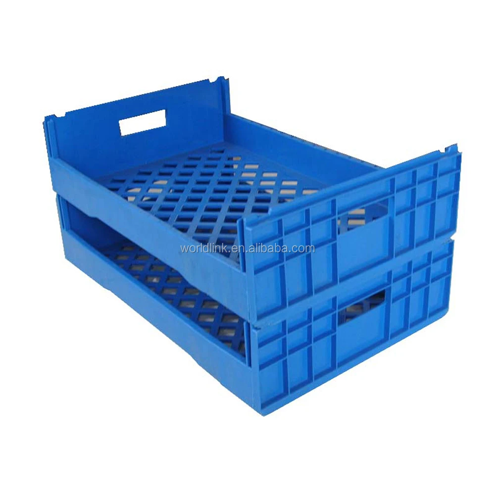 690x445x180mm Hot Sale Virgin HDPE Storage Plastic Bread Crate