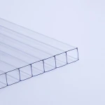 6mm UV coating Greenhouse anti-drop 4mm twin wall polycarbonate sheets