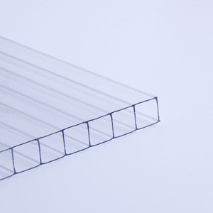 6mm UV coating Greenhouse anti-drop 4mm twin wall polycarbonate sheets