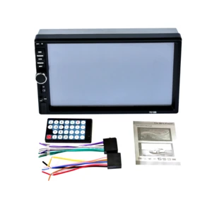 7 inch 2 Din car radio MP5 player with touch screen USB FM
