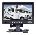 7 Inch Analog Signal Good Price For BMW Wide Angle Car Headrest Monitor With DVD