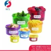 7 Piece Portion Control Food Containers Plastic