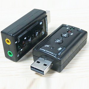 7.1CH USB Audio Card USB Sound Card Computer Audio Card