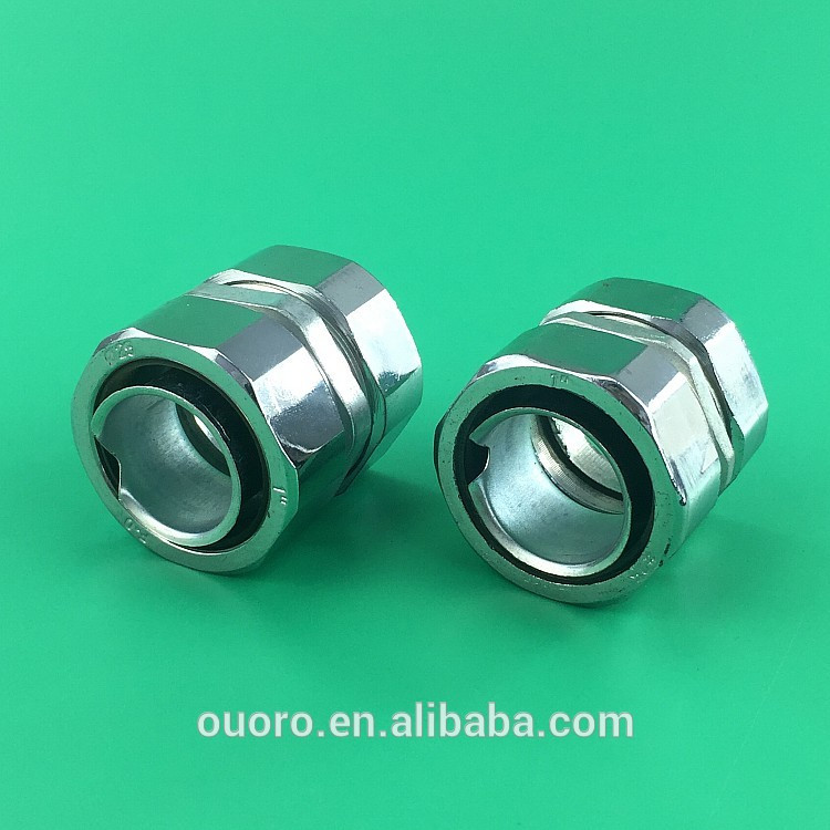 75mm G3 DGJ Circlip self secured union zinc alloy connector joint fitting for flexible conduit