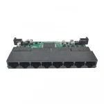 8 Port 10/100/1000Mbps Ethernet Switch Board Network Gigabit Switch PCBA Module Lan Umanaged Switch PCB Card
