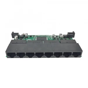 8 Port 10/100/1000Mbps Ethernet Switch Board Network Gigabit Switch PCBA Module Lan Umanaged Switch PCB Card