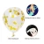 Import 8pcs/lot 12 Inch Gold Confetti Balloons Gold Filled Latex Balloons Gold Silver Wedding Decoration Party Supplies from China