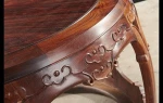 A0013 Chinese Antique Drum Style Solid Wood Furniture Dining Room Set