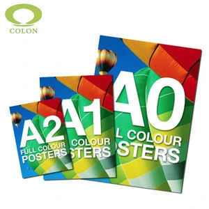 A2/A1/A0 poster printing custom size poster printing commercial large format printing services