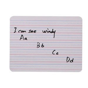 A4 Size Teaching Board Alphabet Writing Dry Erase Whiteboard