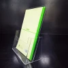 A5 acrylic poster display holder plastic menu dipslay stand