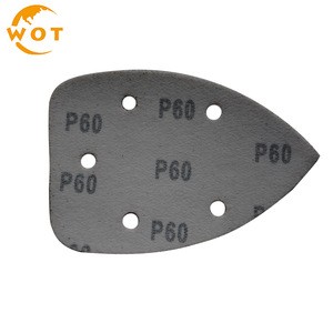 Abrasive tools Red P60 Triangle Sanding Disc