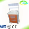 ABS hospital anesthesia trolley for sale