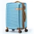 ABS Material and Built-in Caster abs suitcase luggage set hard luggage