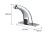 Import AC/DC Powered Automatic Sensor Touchless Bathroom Sink Faucet with Hole Cover Plate from China