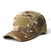 Adjustable and customized head circumference camouflage army print mesh  for hat baseball outdoor sports  hat