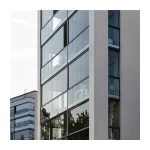Advanced Foil Curtain Background Wall Decoration Red Windows Doors Curtain Wall Kitchen And Industries Al Glass Curtain Unitized