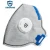 Import Air Pollution Mask PM2.5 Portable Respirator Anti-formaldehyde Winter Face Shield from China