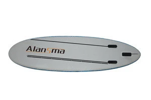Alansma Surfboard Professional Manufacturing Inflatable Surfing Board PVC Top Surfboard For Water Sport