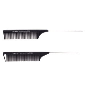 AliLeader Wholesale Carbon Fine Tooth Pin Tail Comb Metal Pin Rat Tail Comb For Haircut Perm Hair Dye