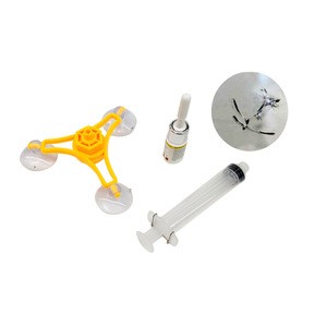 Allplace Windshield Restore Kit for Windshield Crack Tools Yellow kit