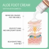 Aloe Moisturizes foot creamfoot spa creams  for dryness cracks itching odors foot