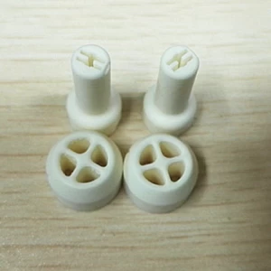 Alumina for Oxygen Sensor Customize Ceramic Ceramic Tubes Industrial Ceramic White/yellow