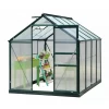 aluminium houses  small mini low cost frame polycarbonate commercial garden greenhouse green house