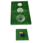 Aluminum Golf Cornhole The Revolutionary New Golf Game for The Beach, Backyard, golf cornhole board  game set