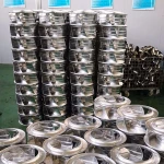 aluminum light weight fan impeller backward low noise fan blower medium and low pressure centrifugal fan wheel