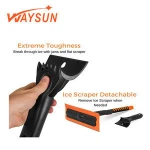 Aluminum Pole Soft Bristle Telescope Comfortable Best Selling Snow Brush Telescopes Car Wash Squeegee With Ice Scraper