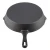 Import Amazon best nonstick skillet small round cast iron bbq egg frying pan from China