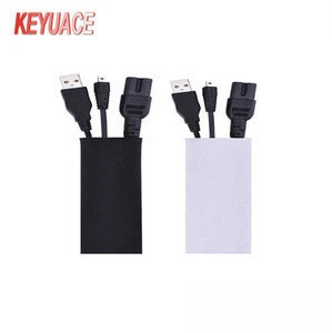 Amazon- hot Black White Neoprene Cord Organizer cable management sleeve/electric cable sleeve