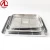 Amazon Hot Sale Factory Direct Selling Stainless Steel 430 baking Sheet non Toxic Stainless steel baking pan tray