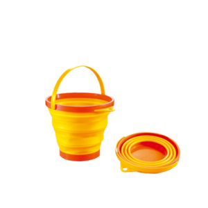 Amazon Hot sell Foldable Bucket Toy Beach Pail Fishing Tub Camping Bucket for Boys and Girls