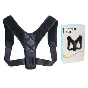 Amazon Hot Selling Adjustable Neoprene Spinal Back Support Brace Posture Corrector For Men And Women