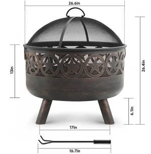 New Arrival Free Sample Custom, Fire Pit Dome