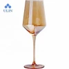 Amber Crystal Cup Simple popular transparent red wine glass Crystal goblet wine glass