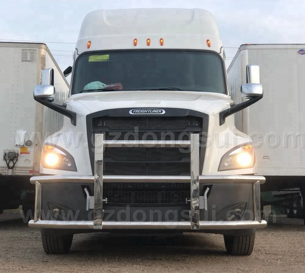 American Truck Body Parts New Design Truck Deer Guard For New Freightliner Cascadia Guard Bumper