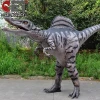 amusement park attractive dinosaur costume realistic walking