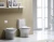 Import ANBI Cheap Sanitary Ware Rimless Wc Toilets White Water Closet Bathroom Inodoro Ceramic Two Piece Bowl Toilet from China