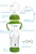 Import Anti-colic nipple wide-neck glass feeding bottle with handle with silicone cover from China