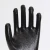 Import Anti-cut black nitrile palm coated hand gloves smooth garden gloves working gloves from China