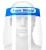 Import Anti Fog Face Shield Transparent Safety Face Shield Visors Protective Face Cover from China