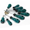 Anti-rust 9pcs Cr-V steel screwdriver sets Crossed and slotted household screwdriver sets