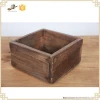 Antique Reproduction Furniture Wooden Accessories Square Rice Storage Box