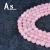 Import Asingeloo Faceted Pink Rose Quartz  Agate Gem Natural Stone Spacer Beads Necklace Earrings Bracelet Jewelry Findings Accessories from China
